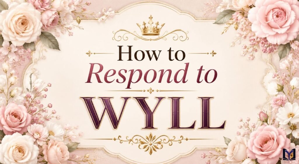 How to Respond to WYLL
