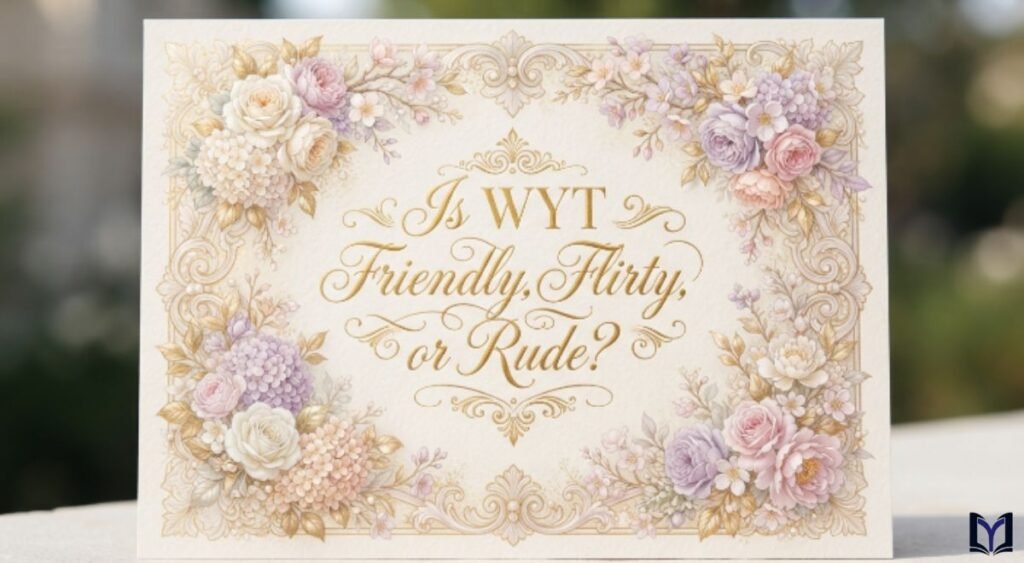 Is WYT Friendly, Flirty, or Rude?