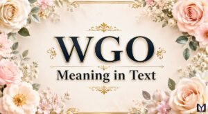 WGO Meaning in Text