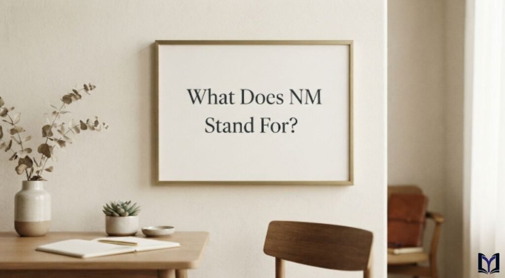 What Does NM Stand For?