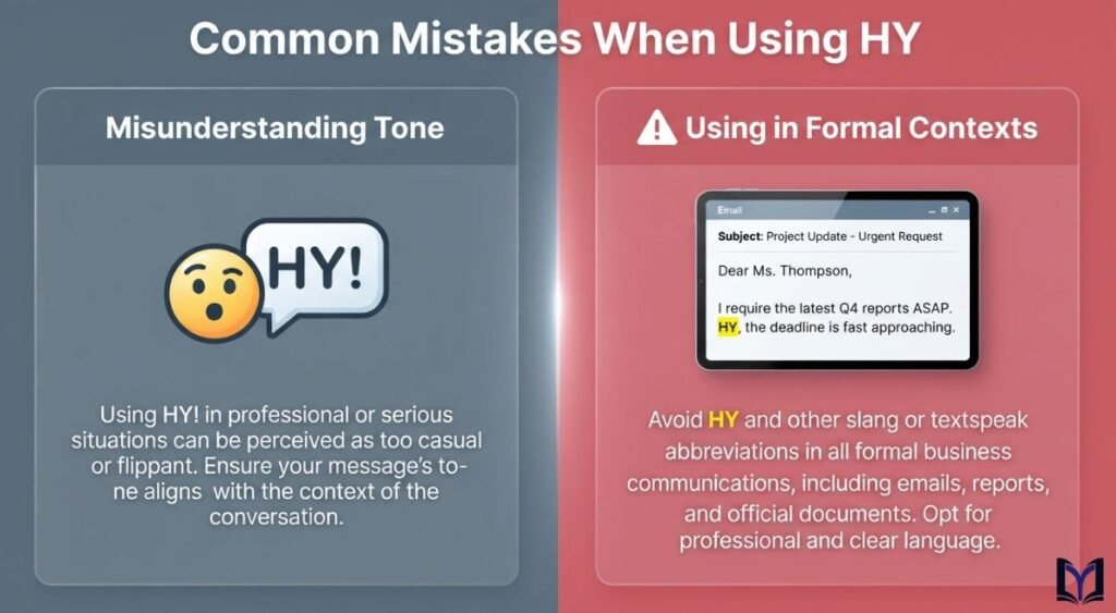 Common Mistakes When Using HY