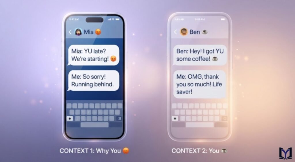 Examples of YU in Text Messages