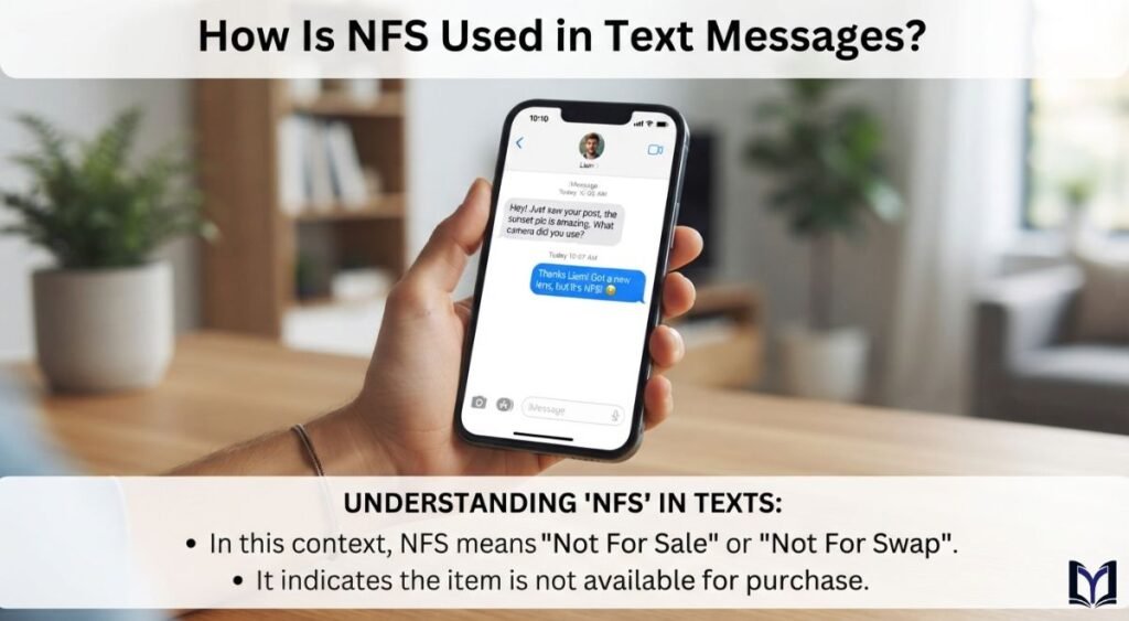 How Is NFS Used in Text Messages?