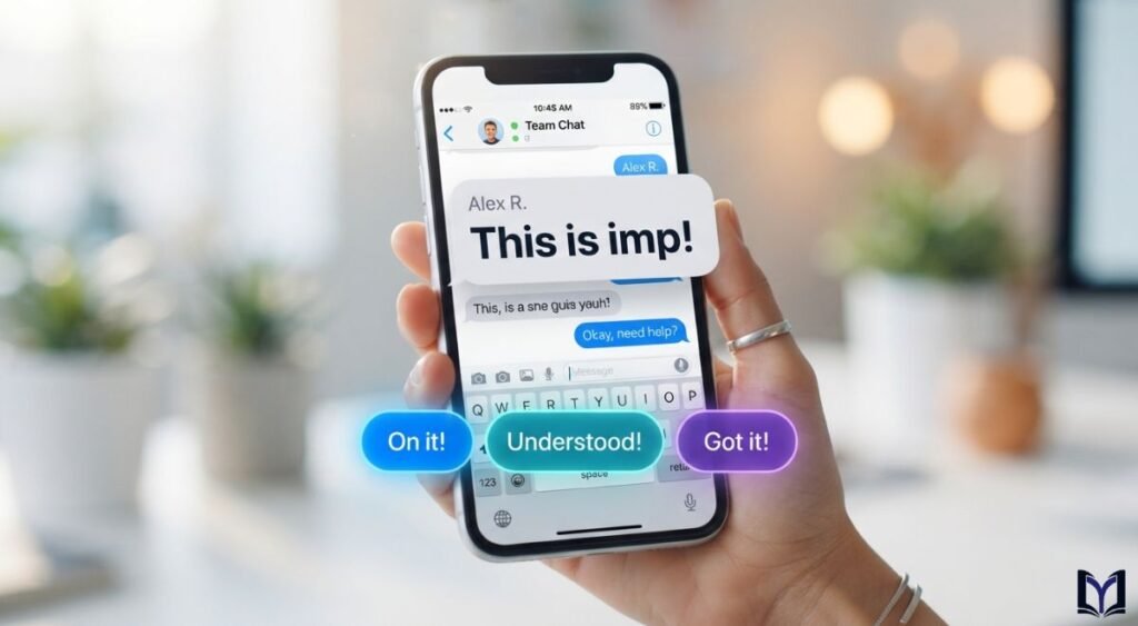 How to Respond When Someone Uses IMP in a Text