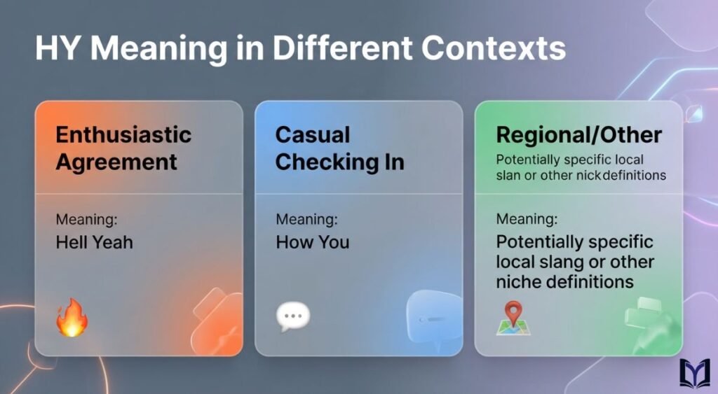 HY Meaning in Different Contexts