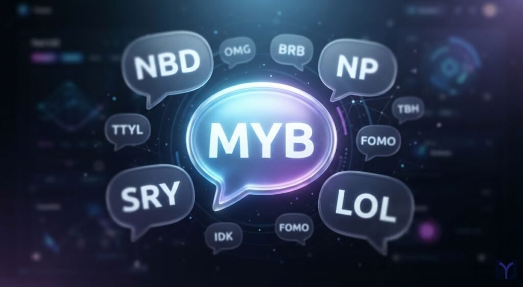 MYB vs. Similar Texting Abbreviations
