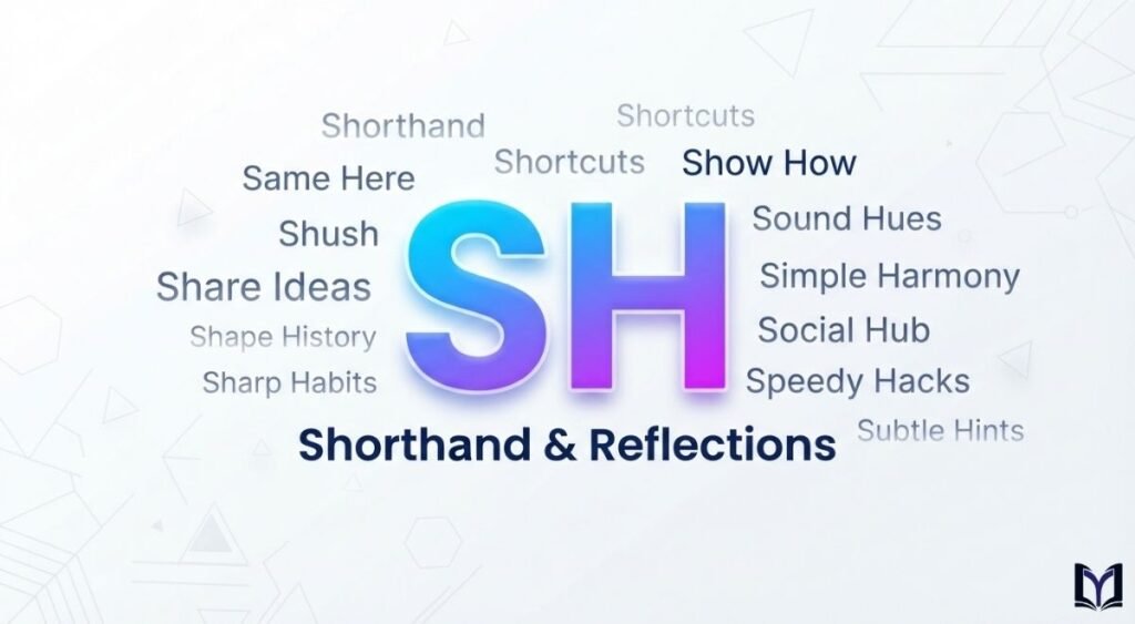 SH Meaning, Full Form & What SH Stands For