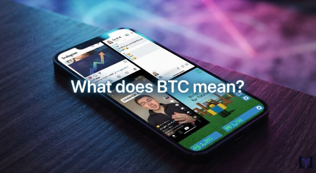 What Does BTC Mean on Instagram, Snapchat, TikTok & Roblox?