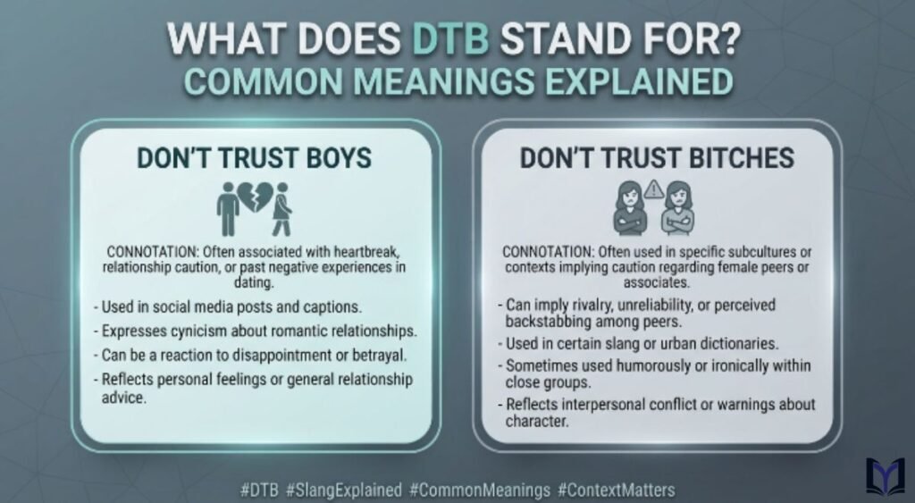 What Does DTB Stand For? Common Meanings Explained