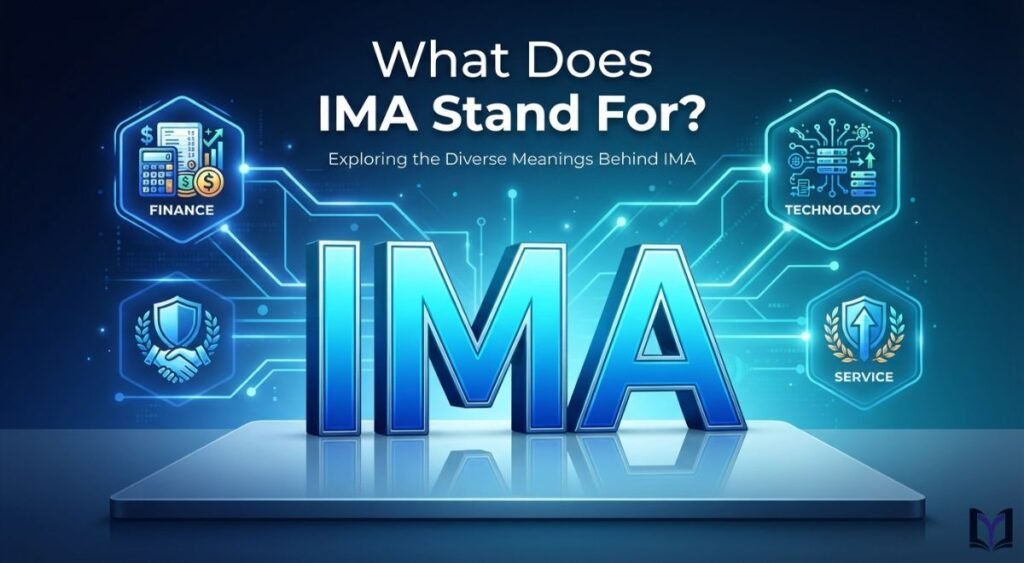 What Does IMA Stand For?