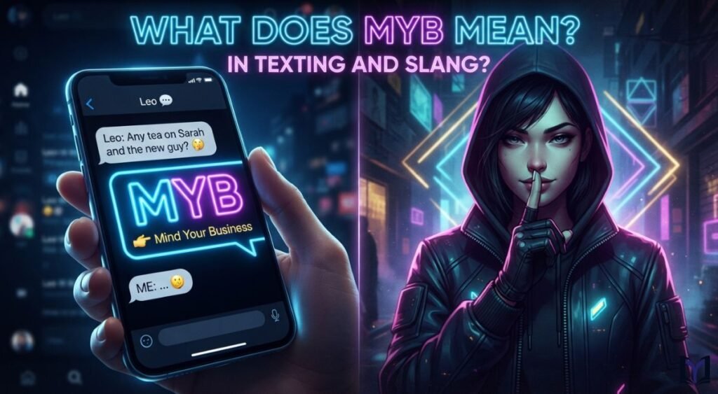 What Does MYB Mean in Texting and Slang?