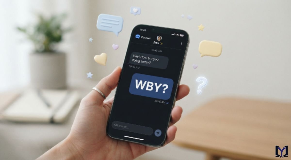 what does wby mean in text