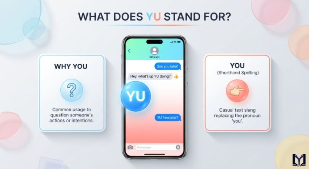 What Does YU Stand for in Texting and Slang?