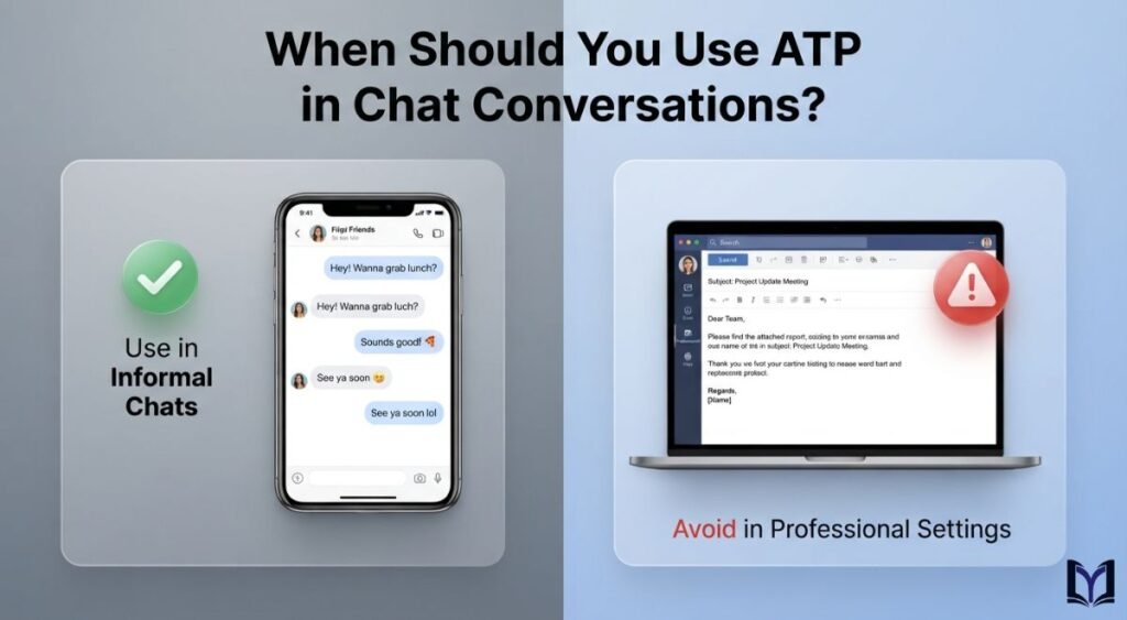 When Should You Use ATP in Chat Conversations?