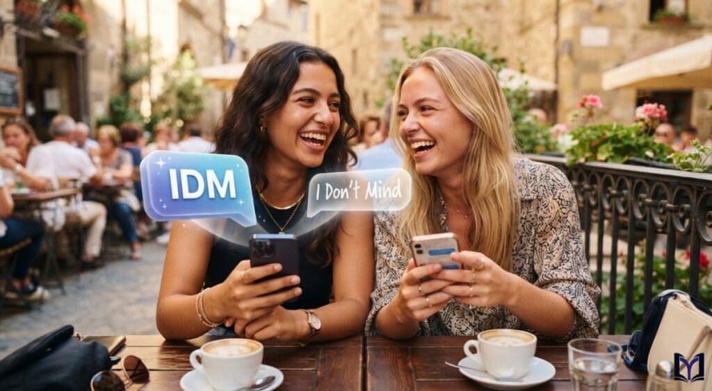 How Is IDM Used in Texting and Everyday Conversations?