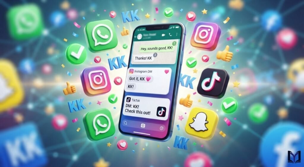 How Is KK Used on WhatsApp, Instagram, Snapchat & TikTok?
