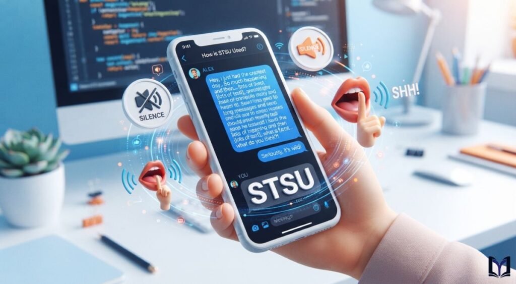 How Is STSU Used in Text Conversations?