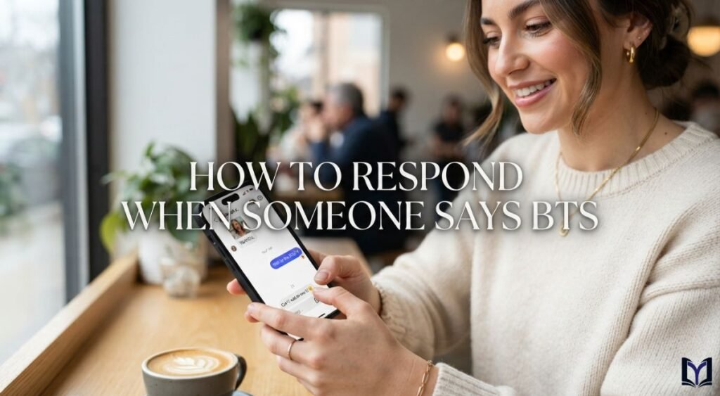 How to Respond When Someone Says BTS
