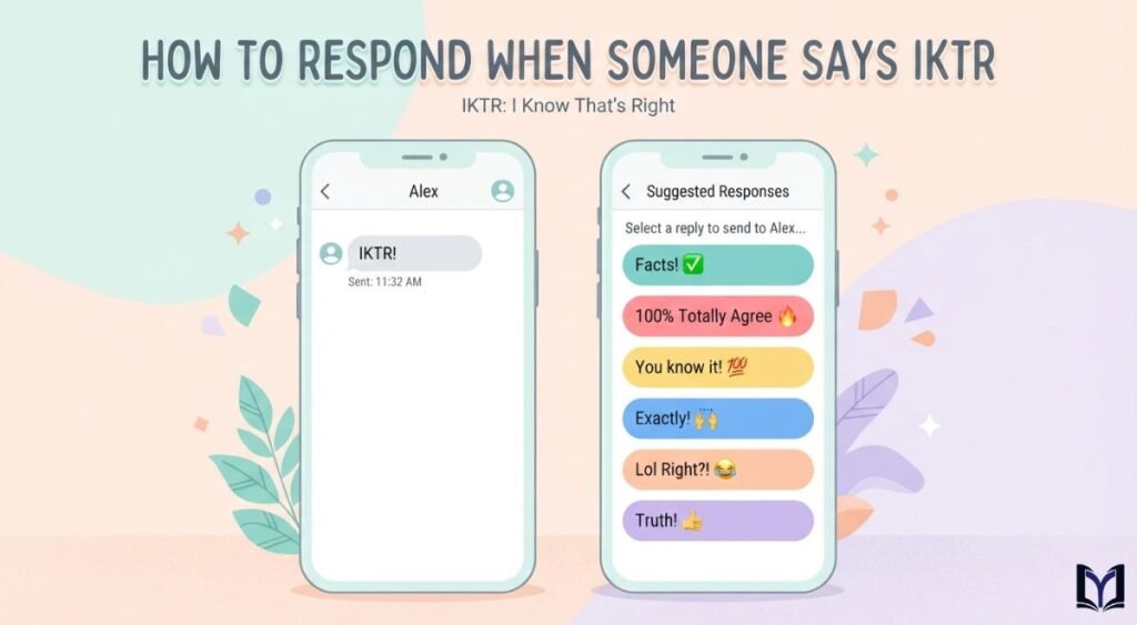 How to Respond When Someone Says IKTR