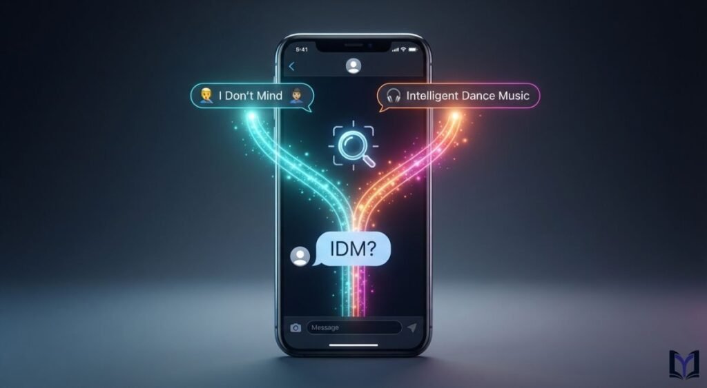 How to Tell Which Meaning of IDM Is Intended
