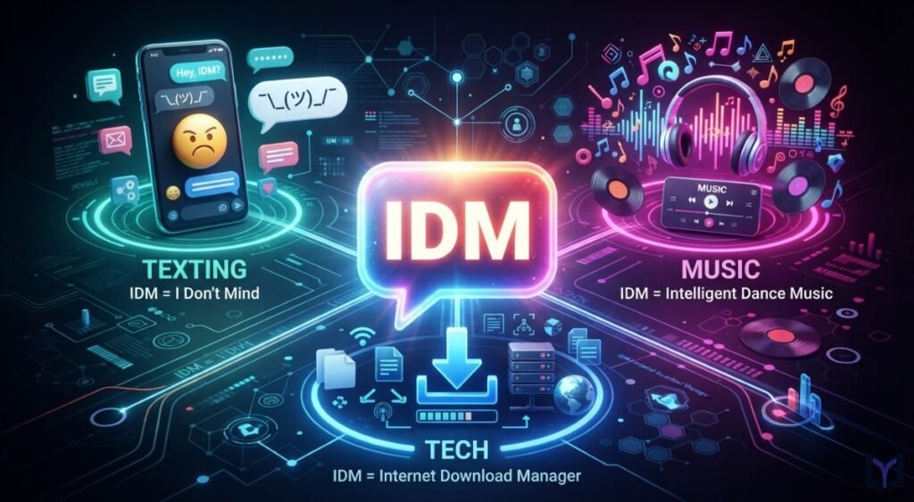 IDM Meaning in Different Contexts & Other Definitions