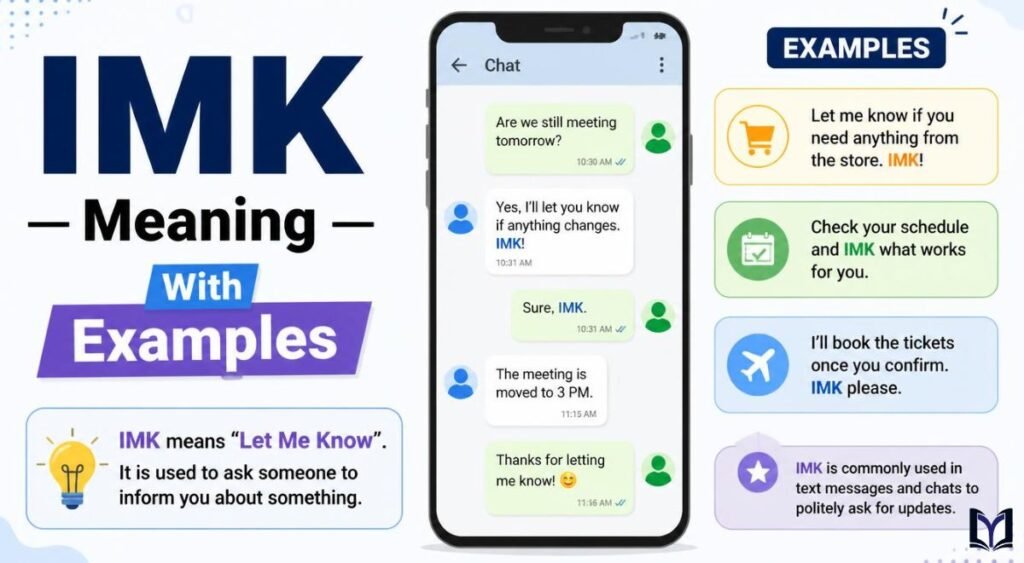 IMK Meaning With Examples