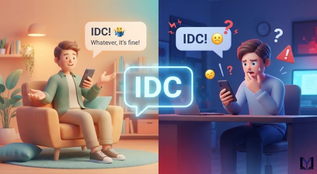 Is IDC Rude, Mean or Offensive?