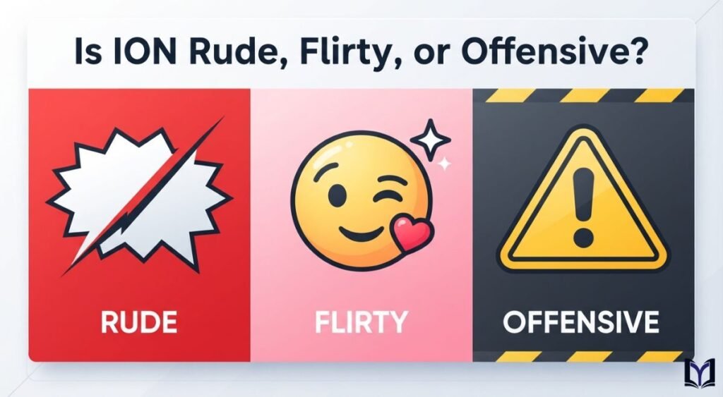 Is ION Rude, Flirty, or Offensive?