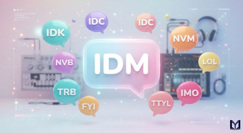 Other Meanings of IDM and Similar Texting Acronyms