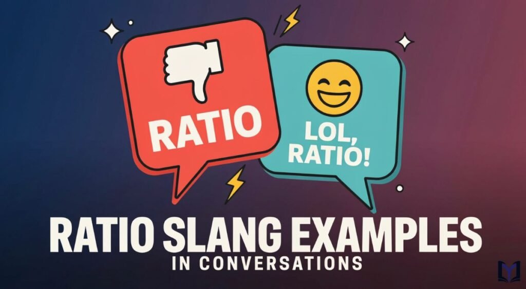 Ratio Slang Examples in Conversations