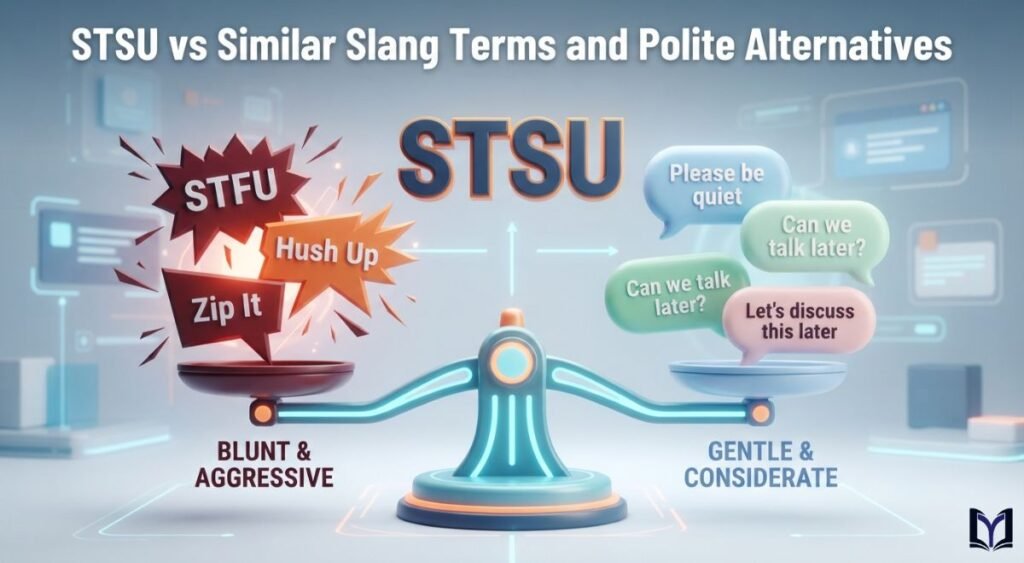STSU vs Similar Slang Terms and Polite Alternatives