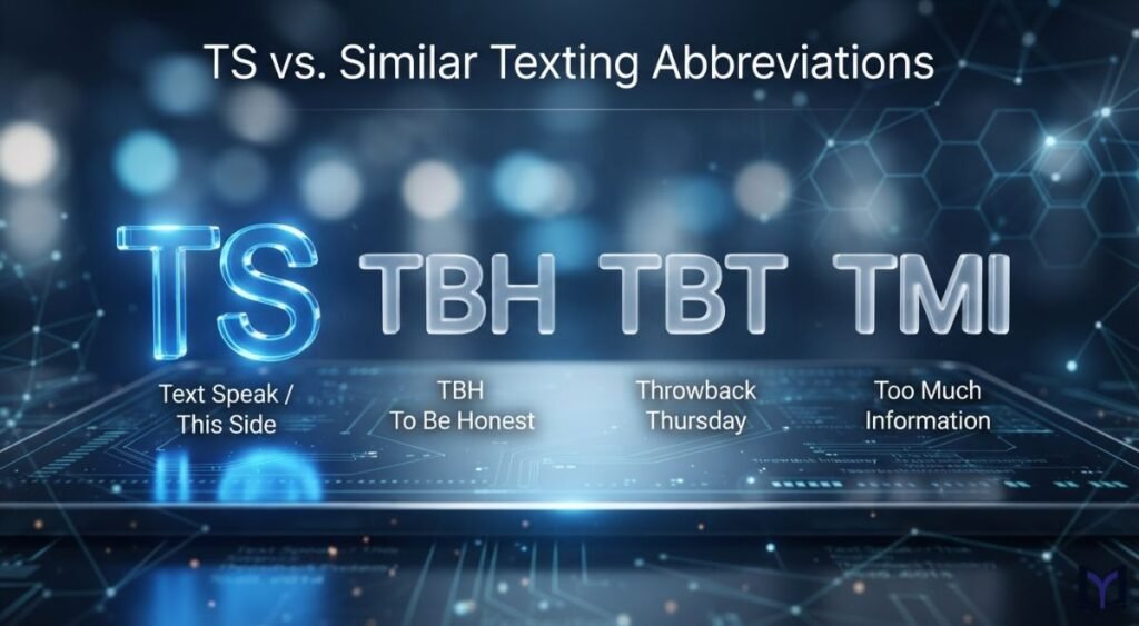 TS vs. Similar Texting Abbreviations