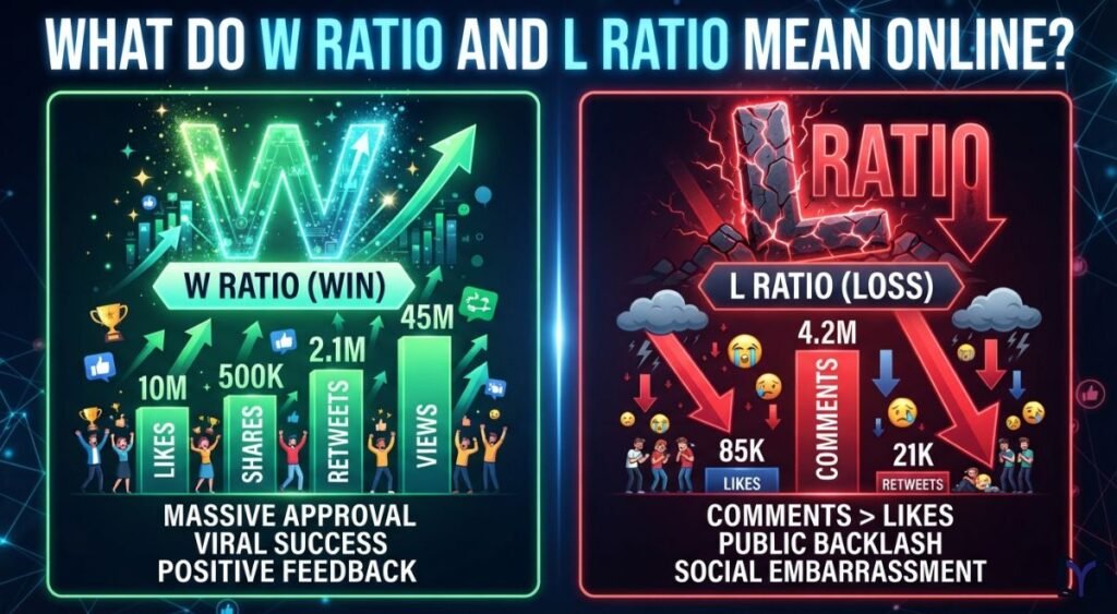 What Do W Ratio and L Ratio Mean Online?