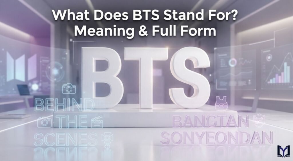 What Does BTS Stand For? Meaning & Full Form