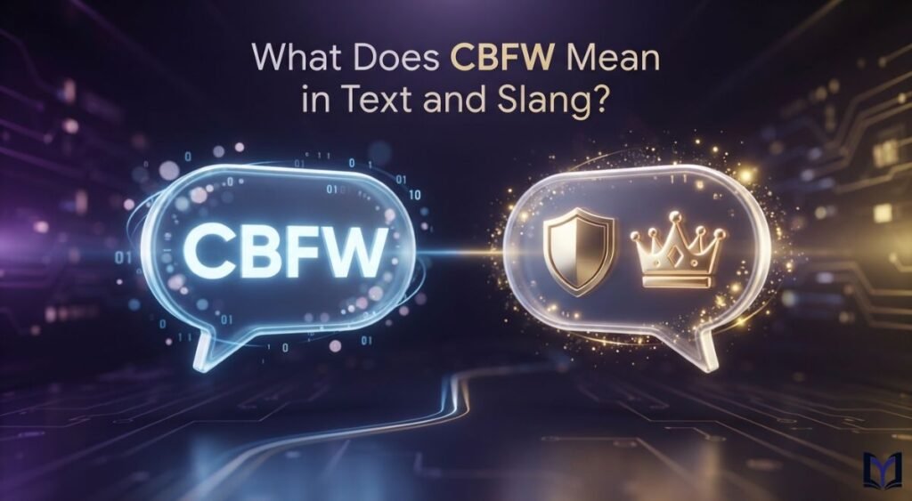 What Does CBFW Mean in Text and Slang?