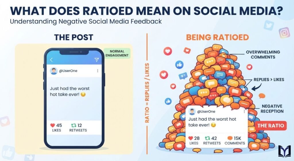 What Does Ratioed Mean on Social Media?