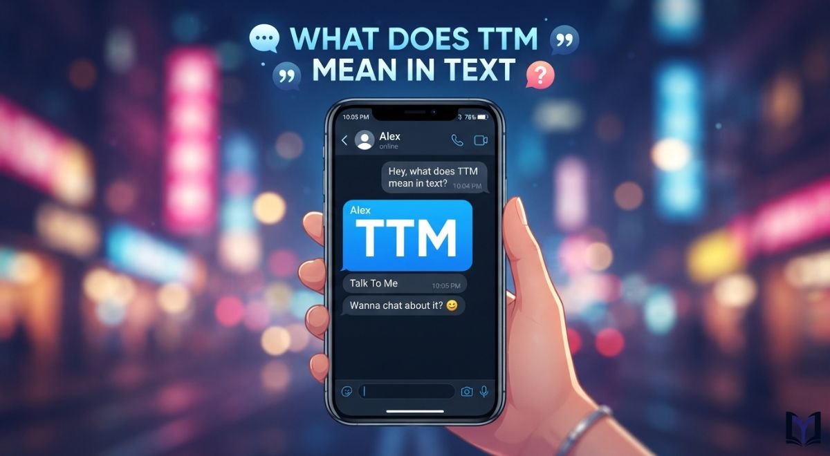 What Does TTM Mean in Text