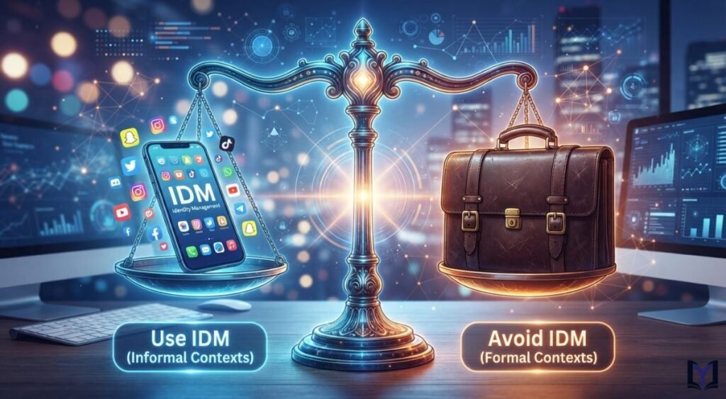 When Should You Use or Avoid IDM?