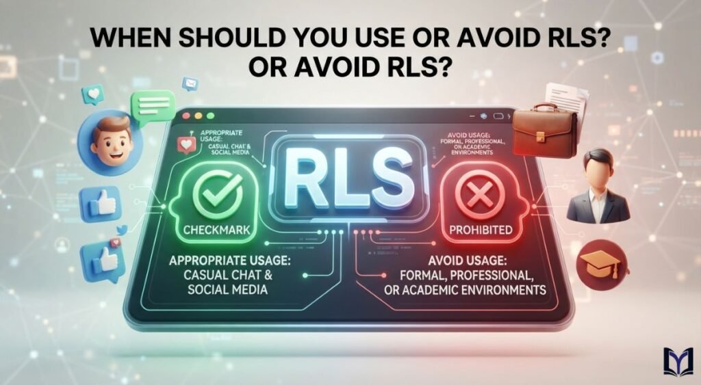 When Should You Use or Avoid RLS? 
