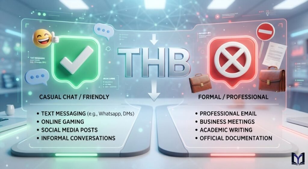 When Should You Use or Avoid THB?