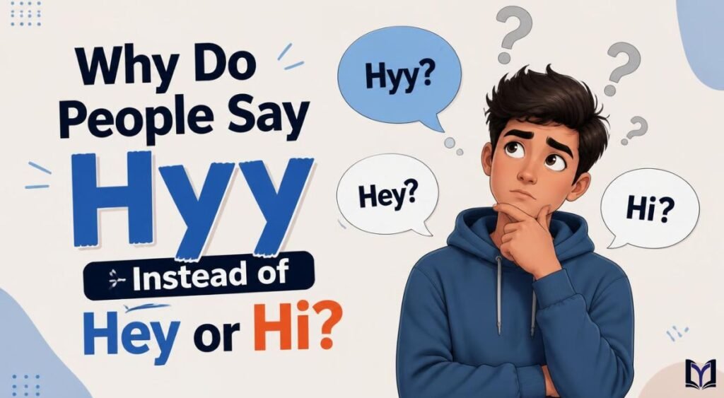 Why Do People Say Hyy Instead of Hey or Hi?
