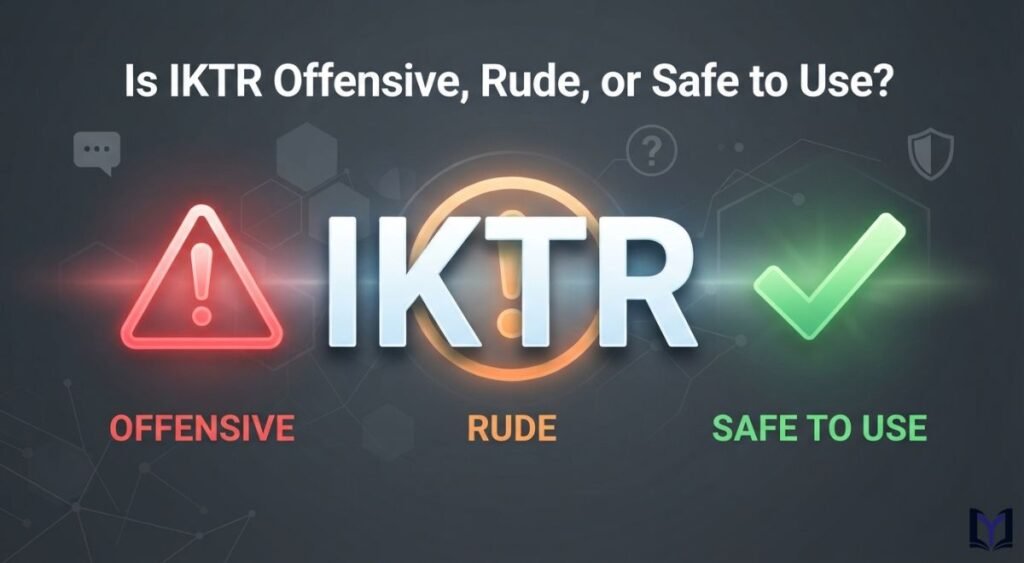 Is IKTR Offensive, Rude, or Safe to Use?