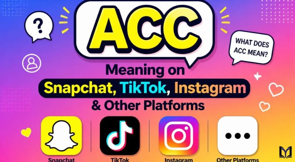 ACC Meaning on Snapchat, TikTok, Instagram & Other Platforms