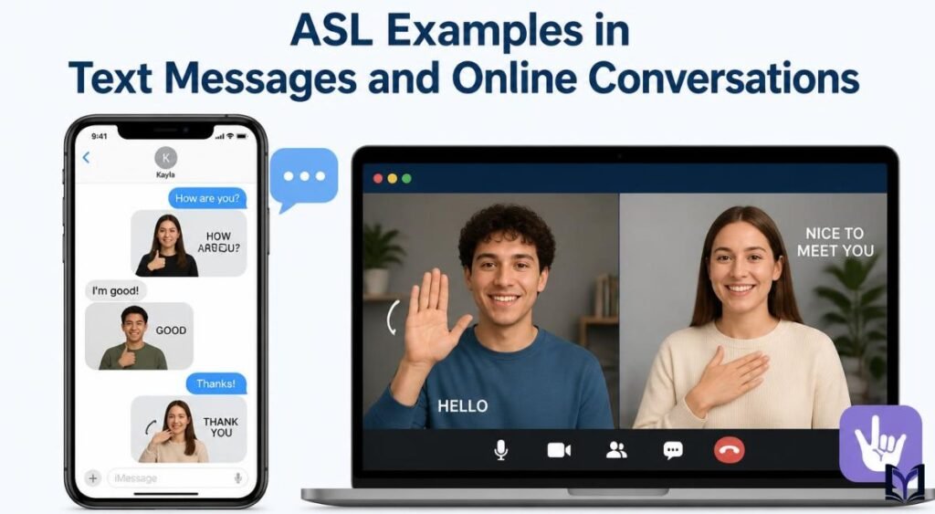 ASL Examples in Text Messages and Online Conversations