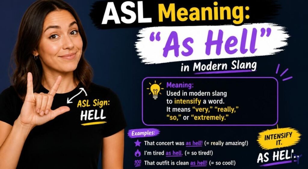 ASL Meaning: "As Hell" in Modern Slang