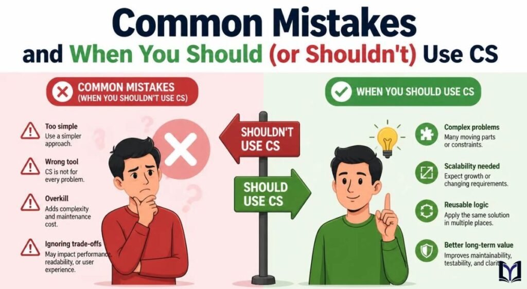 Common Mistakes and When You Should (or Shouldn't) Use CS