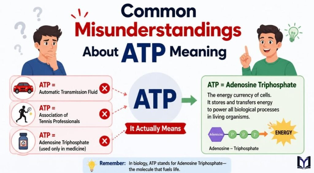 Common Misunderstandings About ATP Meaning
