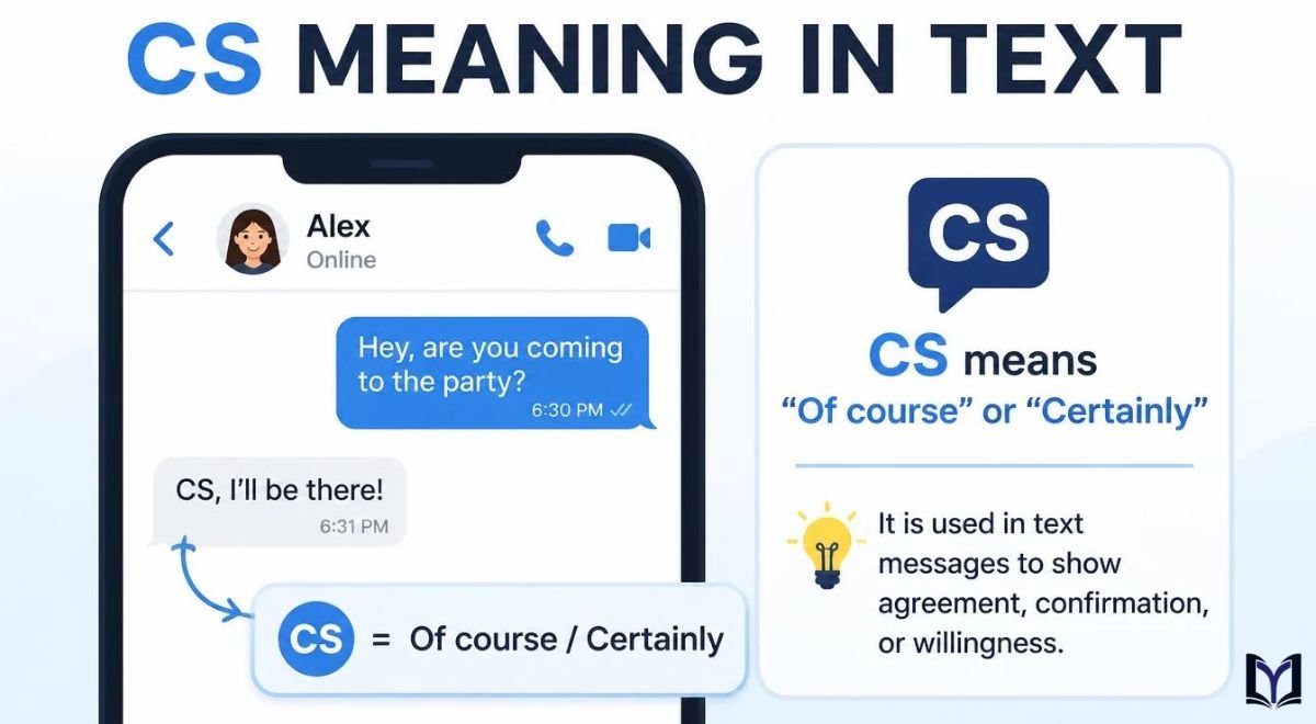 CS Meaning in Text