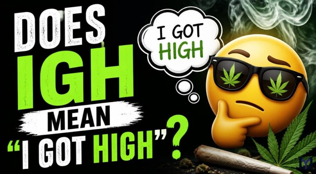 Does IGH Mean “I Got High”?