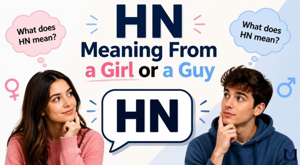 HN Meaning From a Girl or a Guy